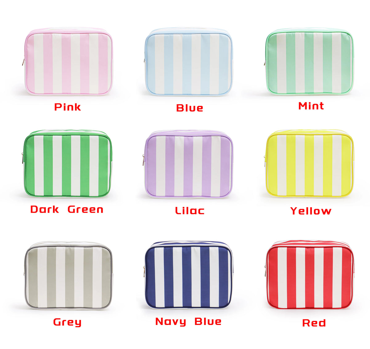Everyday Zip Pouch — 27.5 × 12.5 × 20.5 cm